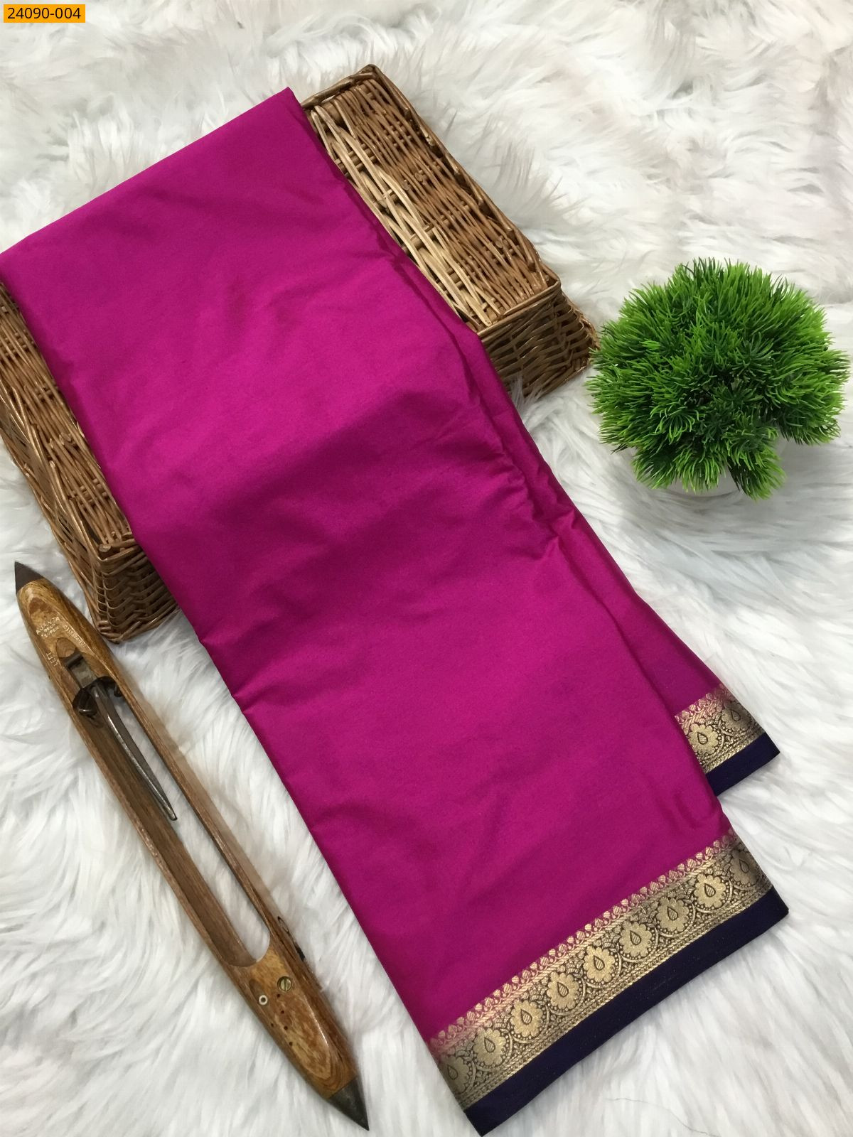 Pink Mysore silk sarees