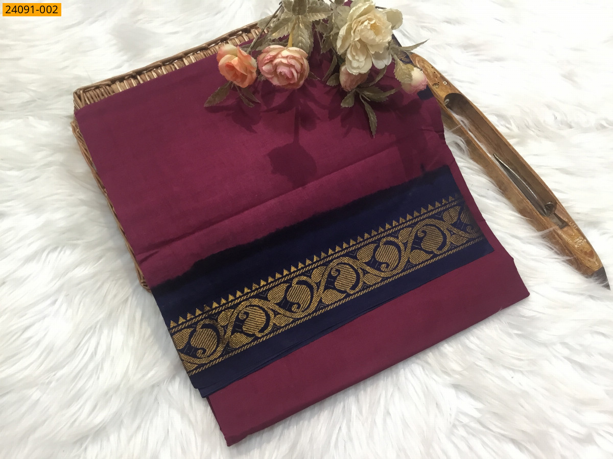 Purple Sungudi sarees