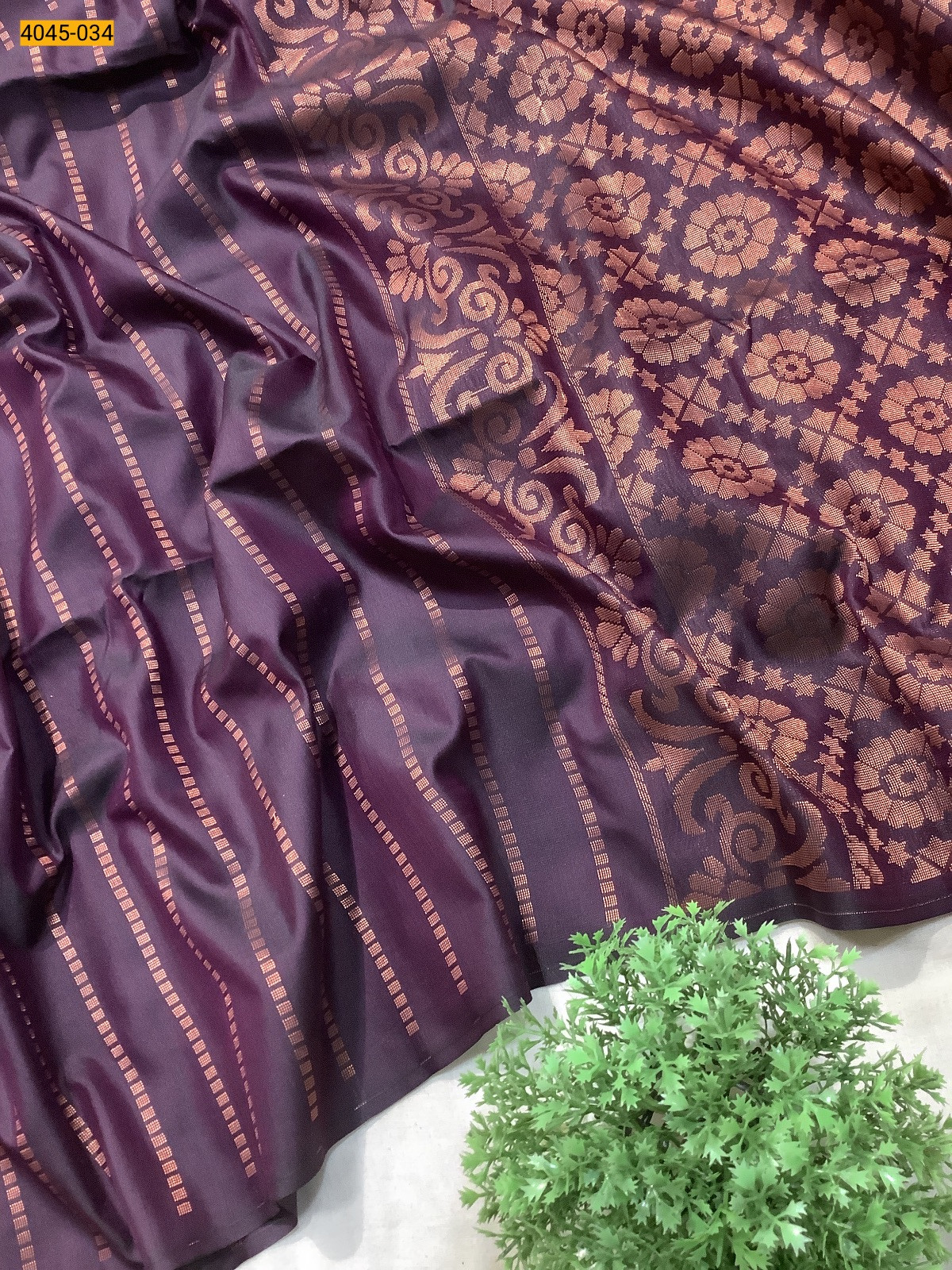 Violet Fancy Soft Silk Sarees