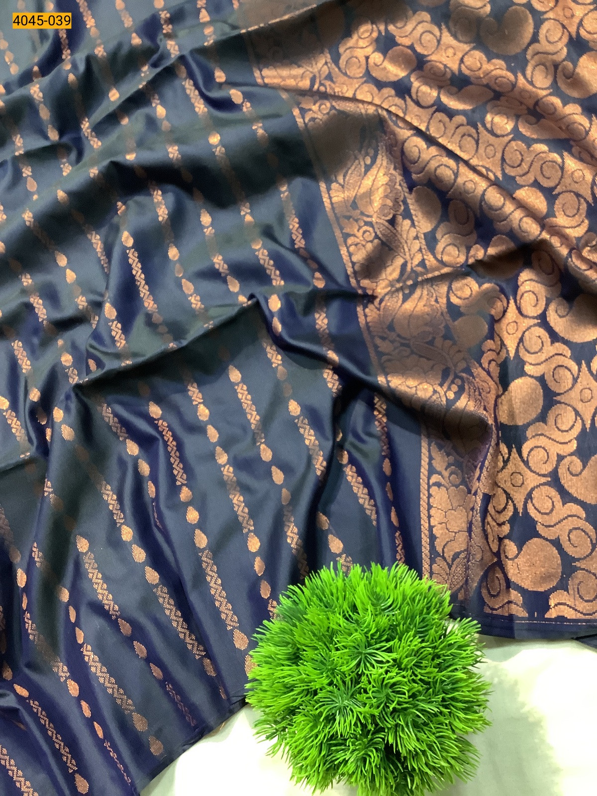 Brown Fancy Soft Silk Sarees
