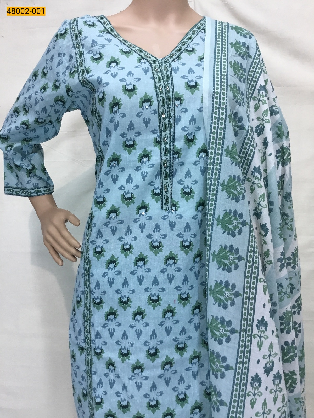Cotton Salwar Stitched Suit