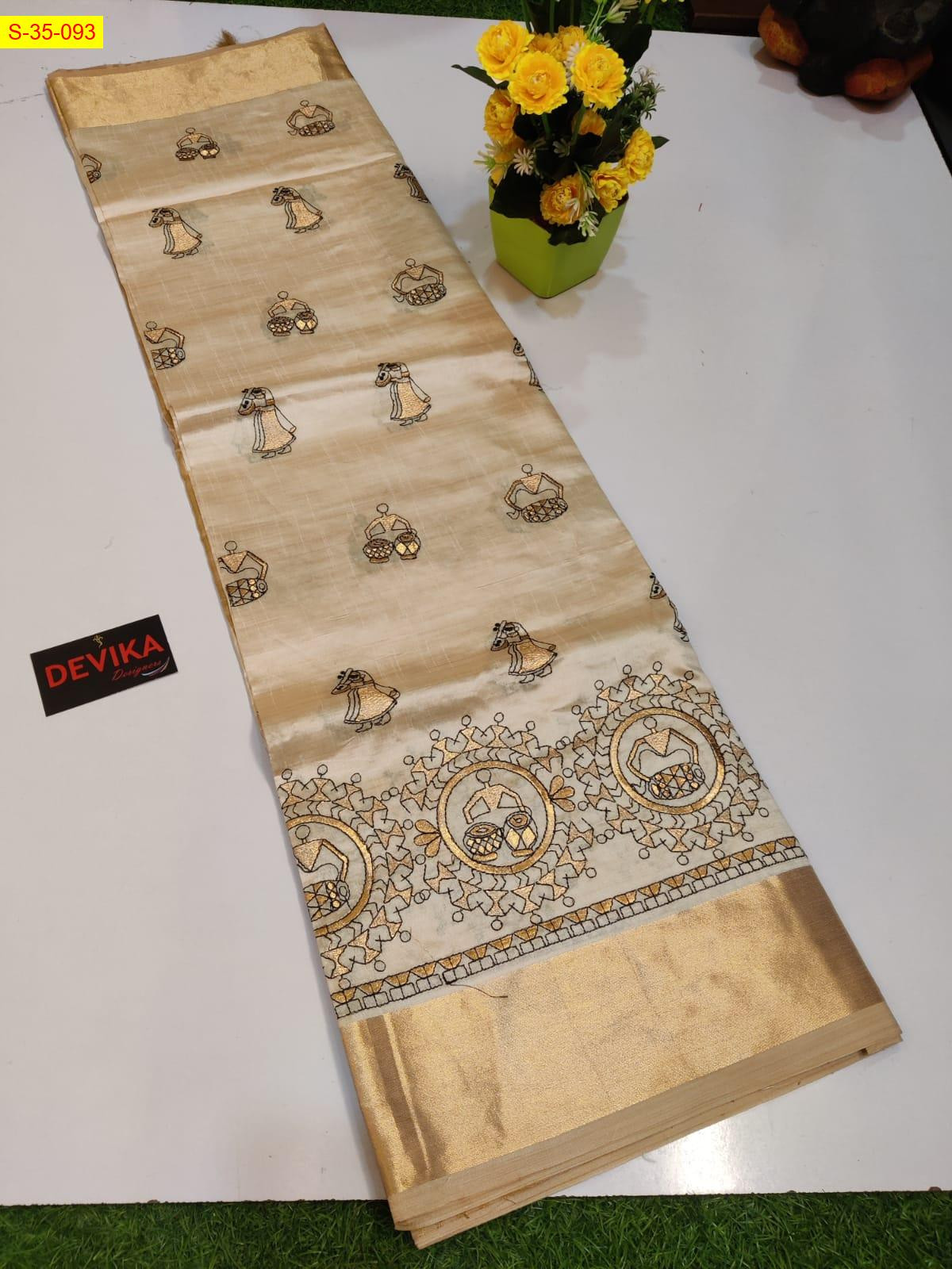 Pure Handloom cotton sarees Testing